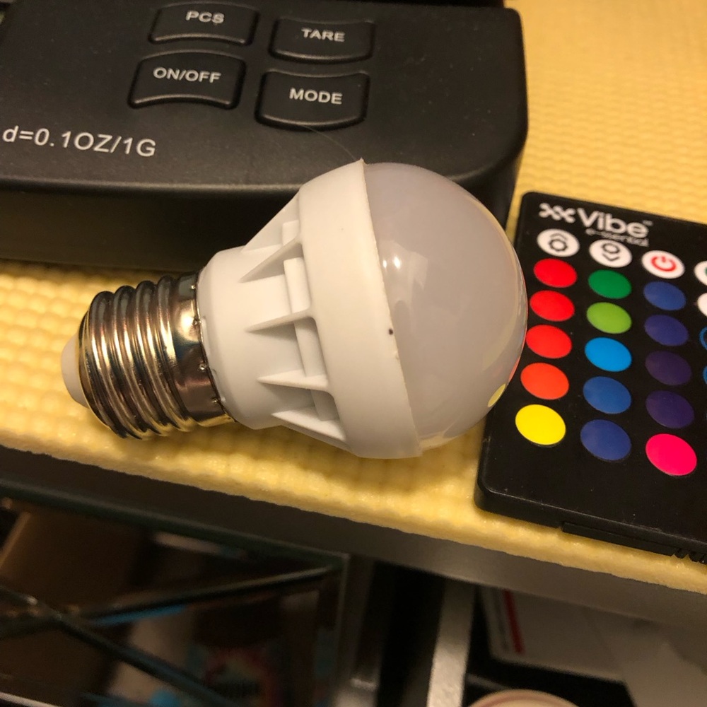 LED Light Bulb with Remote - Picture 2 of 3